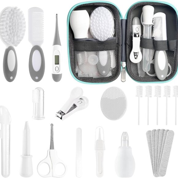 NEW! Baby Healthcare and Grooming Kit for Newborn Kids, 24PCS - Picture 1 of 6